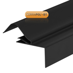 Picture of Corrapol-BT Rigid Rock n Lock Side Flashing 6m Black