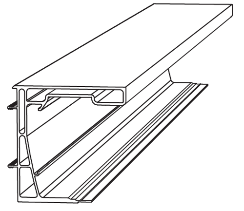 Aluminium Gable Beam 4M