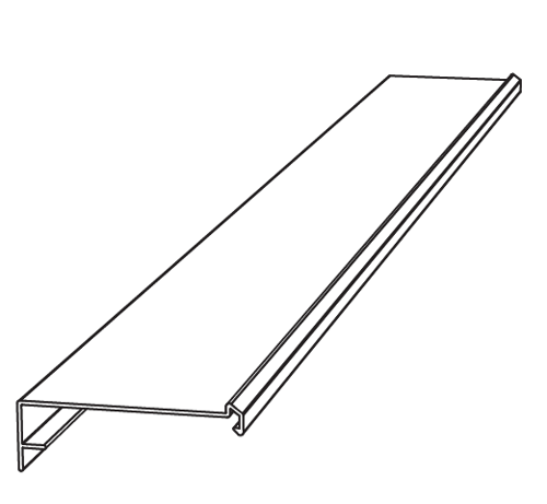 Gable Beam Top Cladding 6.5m