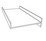 Gable Infill Wedge End Cap