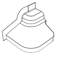 Georgian Half Ridge Radius End Cap