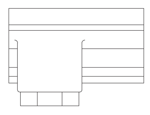 Stopend Outlet Right