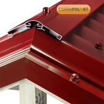 Corrapol-BT Aluminium Super Ridge Bar Set 2m Red