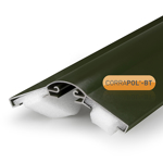 Corrapol-BT Aluminium Super Ridge Bar Set 2m Green