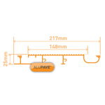 Picture of Alupave Fireproof Full-Seal Flat Roof &Decking Board 2m Grey