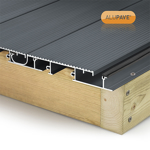 Picture of Alupave Fireproof Full-Seal Flat Roof &Decking Board 3m Grey