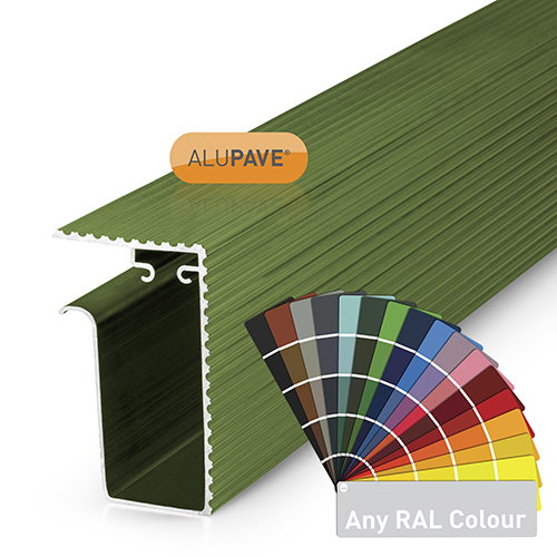 Picture of Alupave Fireproof Flat Roof & Decking Side Gutter 2m PC
