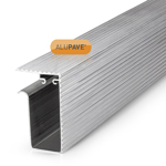Picture of Alupave Fireproof Flat Roof & Decking Side Gutter 3m Mill