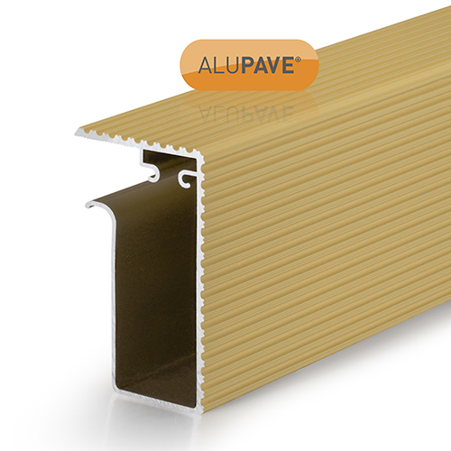 Picture of Alupave Fireproof Flat Roof & Decking Side Gutter 3m Sand
