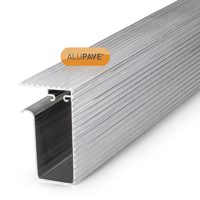 Picture of Alupave Fireproof Flat Roof & Decking Side Gutter 6m Mill