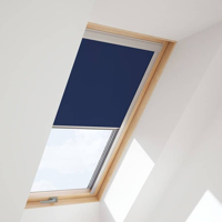 Picture of Blackout Blinds 55x78 Equivalent Of Velux (CK02) dark blue