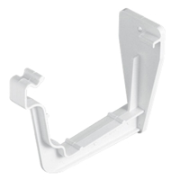 Square-line Fascia Bracket in White