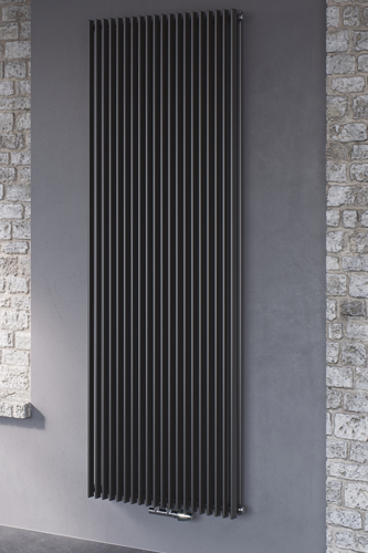 Picture of CORUS DUO VERTICAL, SUPPLIED WITH CENTRAL CONNECTION (ANTHRACITE)