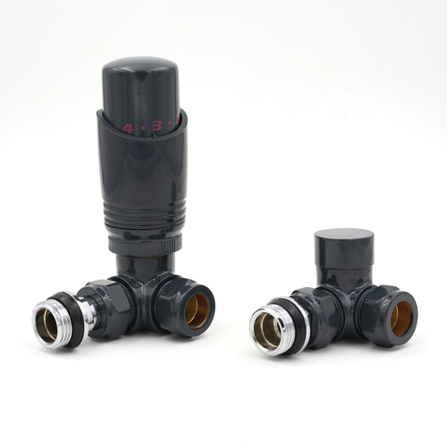 Picture of EUCOTHERM DELUXE TRV VALVES CORNER (ANTHRACITE)