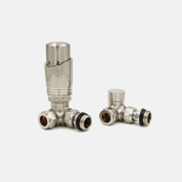 Picture of EUCOTHERM DELUXE TRV VALVES CORNER (NICKEL)