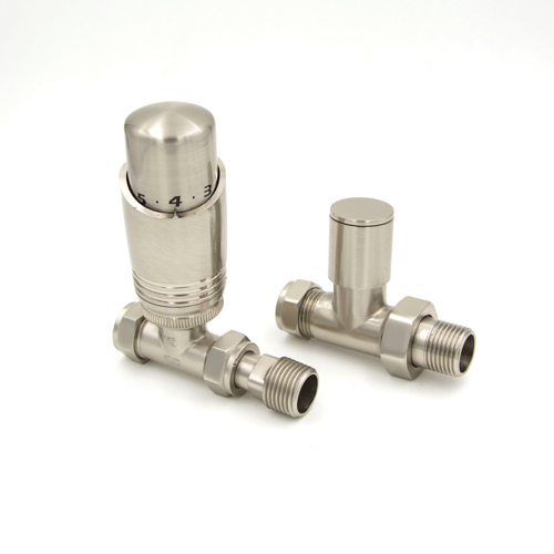 Picture of EUCOTHERM DELUXE TRV VALVES STRAIGHT (NICKEL)
