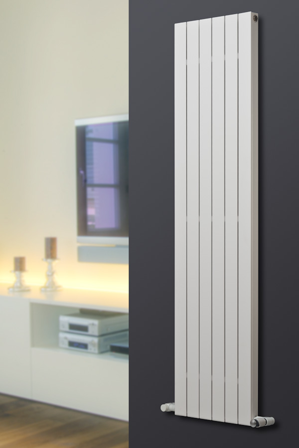 RADIATOR MARS DELUXE SINGLE VERTICAL WHITE 1800X445 