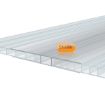 Picture of Bulk 50 Lengths Snapa 10mm Clear Polycarbonate H Section 7m