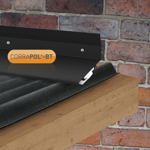 Picture of Corrapol-BT Wall Top Flashing Black 2m