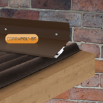 Picture of Corrapol-BT Wall Top Flashing Brown 2m
