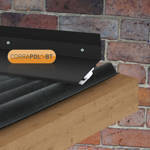 Picture of Corrapol-BT Wall Top Flashing Black 6m