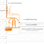 Picture of Snapa Wall Side Bar 10, 16, 25, 32, & 35mm Wh 2m