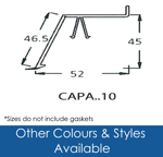 Picture of Capa - Glazing Bar Top Cap