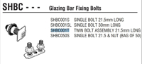 Picture of Twin Bolt&Nuts 21.5