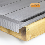 Picture of Alupave Fireproof Decking Board Endstop Bar 2m Mill