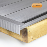 Picture of Alupave Fireproof Decking Board Endstop Bar 6m Mill