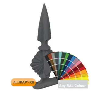 0001293 alukap xr aluminium finial powder coated 1.webp