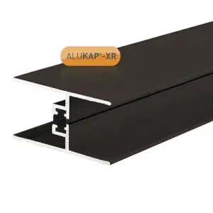 0001308 alukap xr 2425mm horizontal glazing bar 21m brown 1.webp