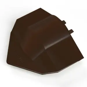 0011466 corrapol bt aluminium super ridge endcap brown 1.webp