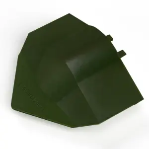 0011469 corrapol bt aluminium super ridge endcap green 1.webp