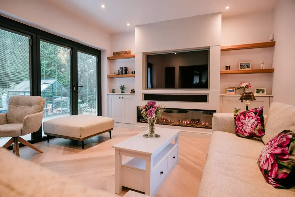 home extension inside view