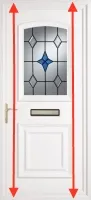 measure height of door