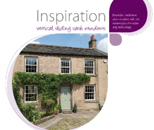 inspiration vertical sliding sash window brochure