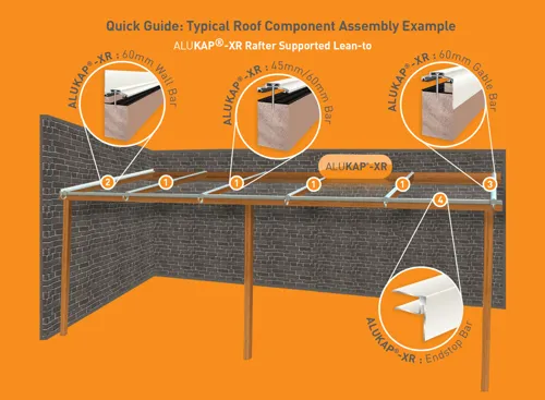 alukap xr typical roof component pdf brochure clear amber
