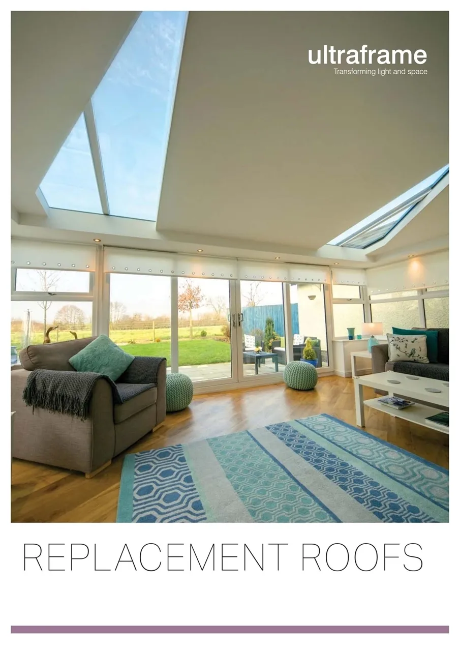 replacement roofs brochure ultraframe