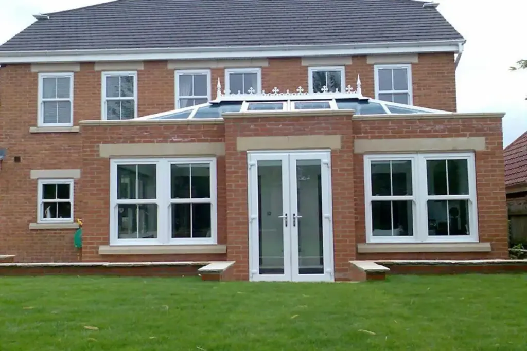 red brick orangery