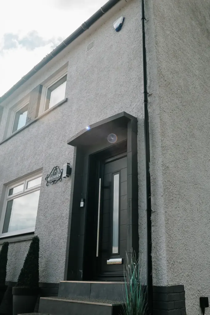 anthracite front door