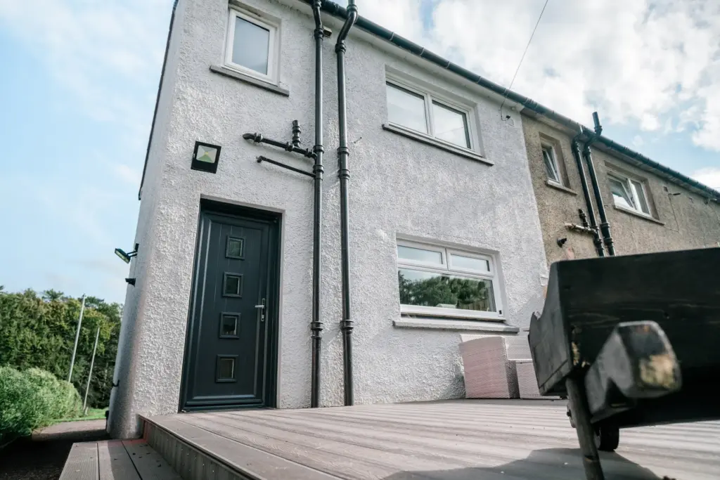 anthracite upvc front door