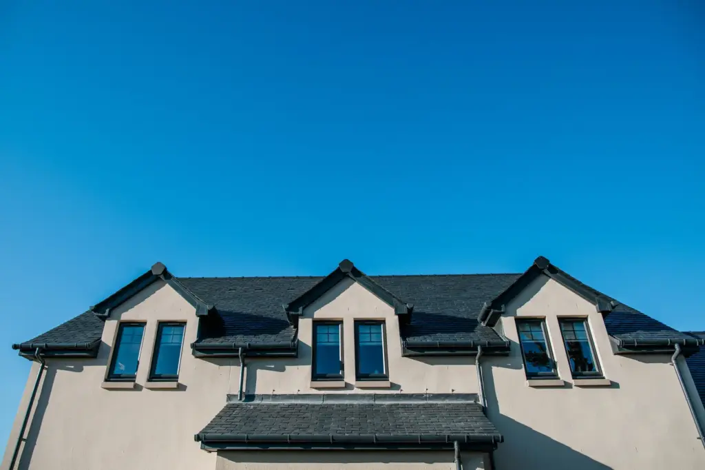 dormer with athracite casement windows