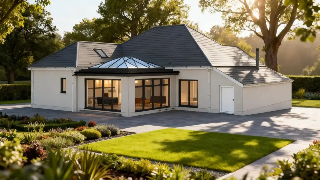 extension with skylight