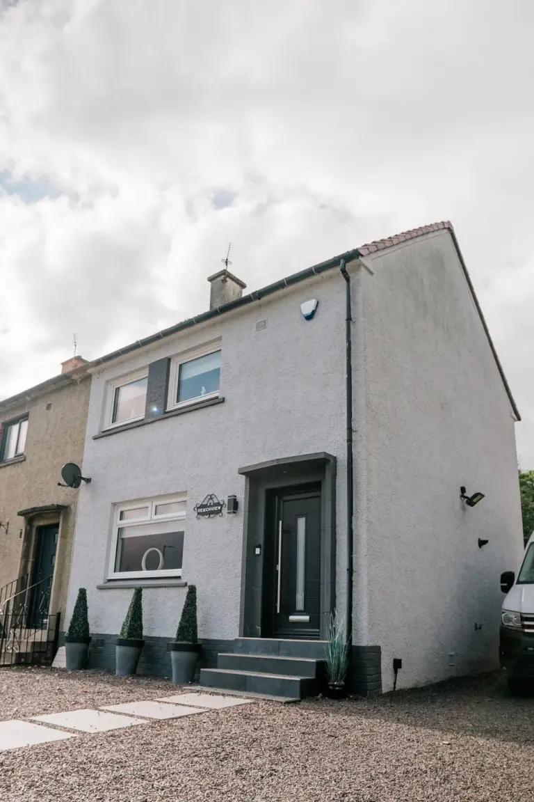terraced home anthracite front door