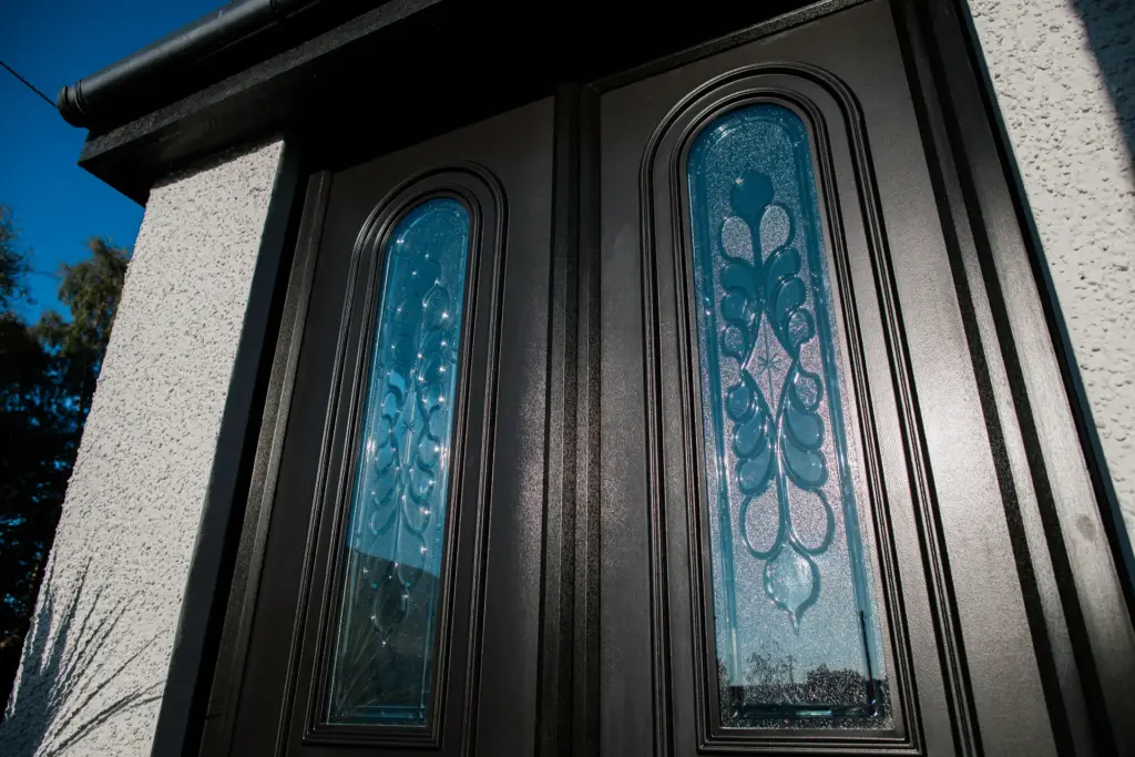 upvc french doors with glass panel