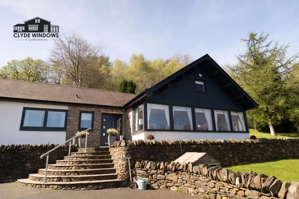 gouldings garden centre entrance upvc double glazed windows clyde valley scotland